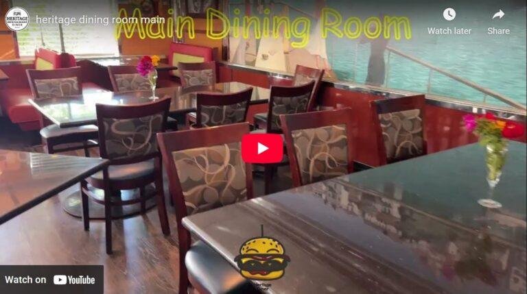 The Main Dining Room at Heritage