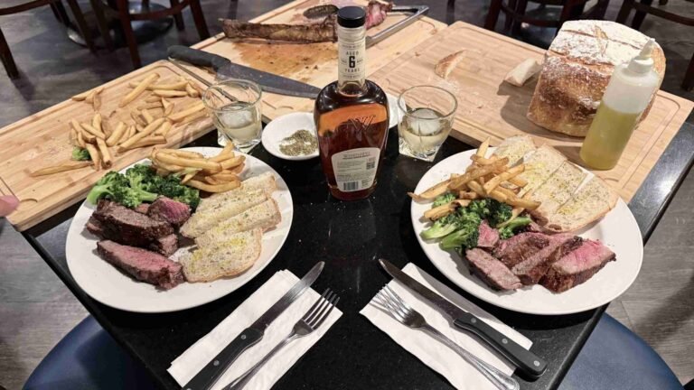 A Tomahawk 3lb Ribeye Steak
