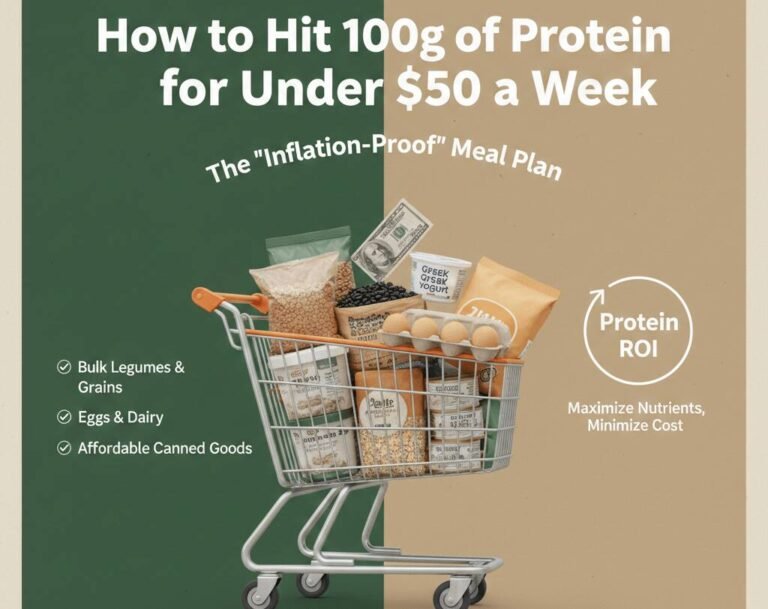 How to Hit 100g of Protein for Under $50 a Week (The “Inflation-Proof” Meal Plan)