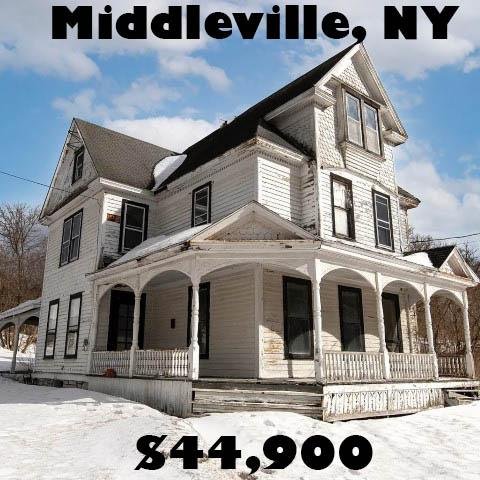 93 S Main St, Middleville NY — A Rare Victorian Opportunity $44,900