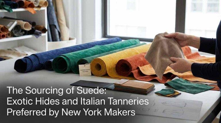 The Sourcing of Suede: Exotic Hides and Italian Tanneries Preferred by New York Makers