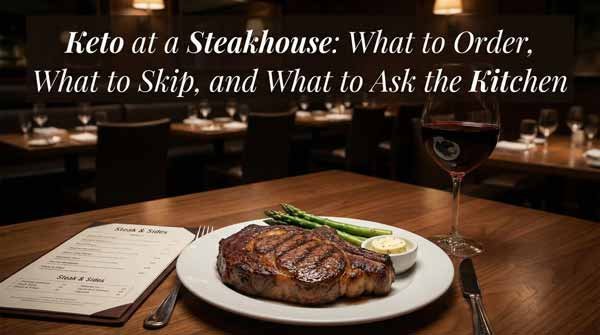 Keto at a Steakhouse: What to Order, What to Skip, and What to Ask the Kitchen