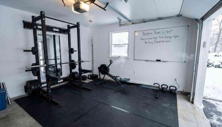 Baseline Power Output: Designing a High-Yield Garage Gym for Long Island Winters