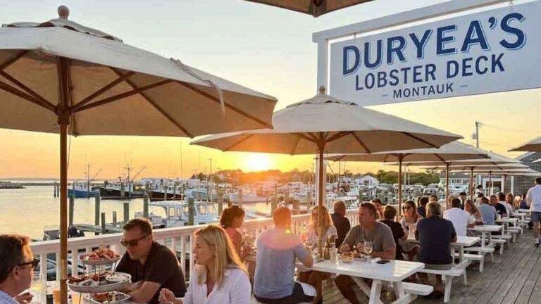 Duryea’s Lobster Deck & Seafood Market: 65 Tuthill Road, Montauk, NY 11954