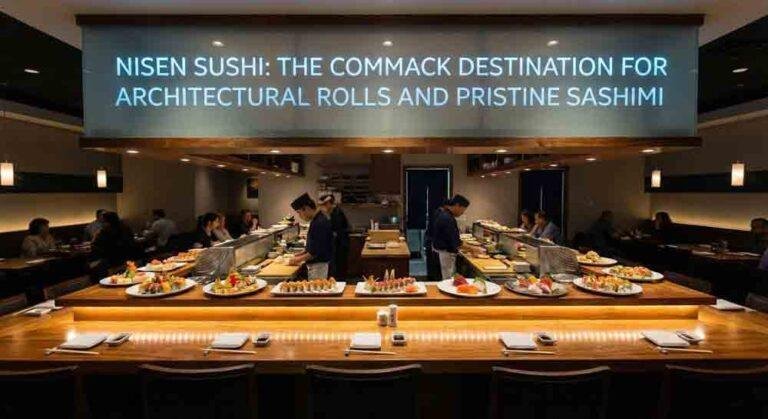 Nisen Sushi: The Commack Destination for Architectural Rolls and Pristine Sashimi