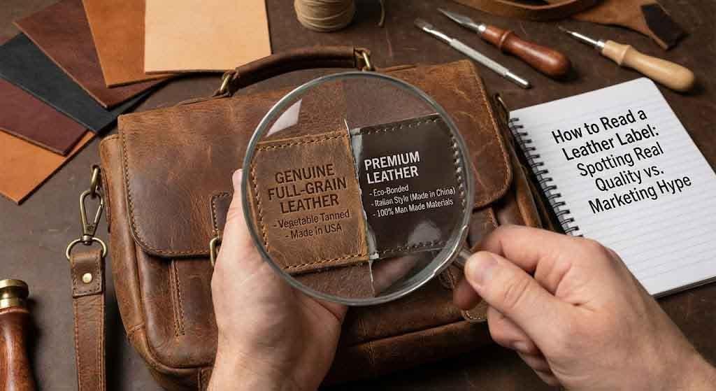 How to Read a Leather Label: Spotting Real Quality vs. Marketing Hype