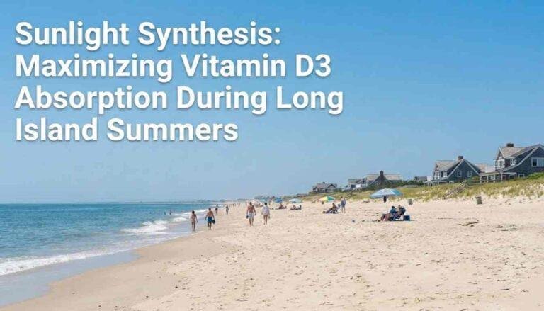 Sunlight Synthesis: Maximizing Vitamin D3 Absorption During Long Island Summers