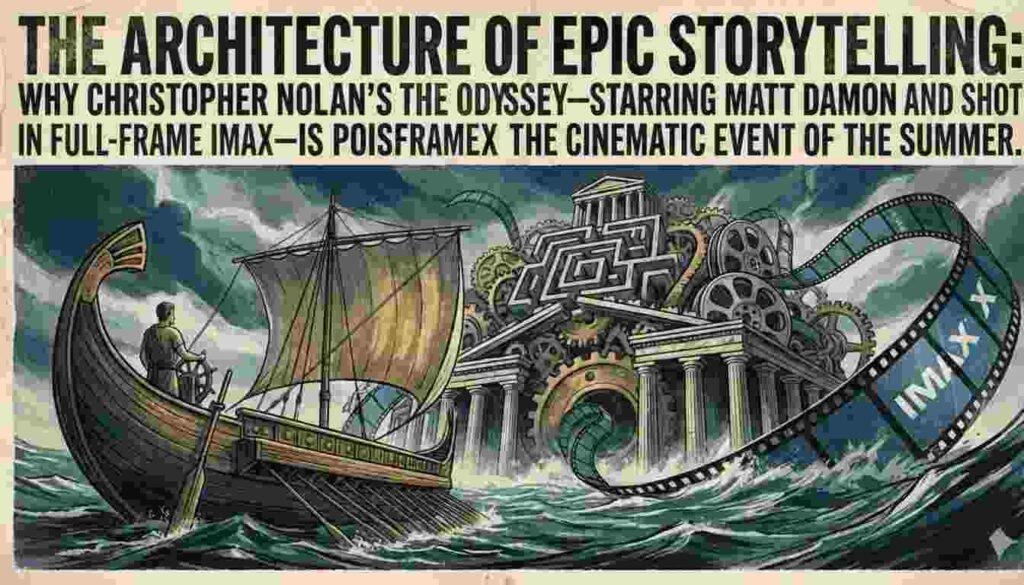 The Architecture of Epic Storytelling: Why Christopher Nolan’s The Odyssey—Shot Entirely in Full-Frame IMAX—Is Poised to Be the Cinematic Event of the Summer