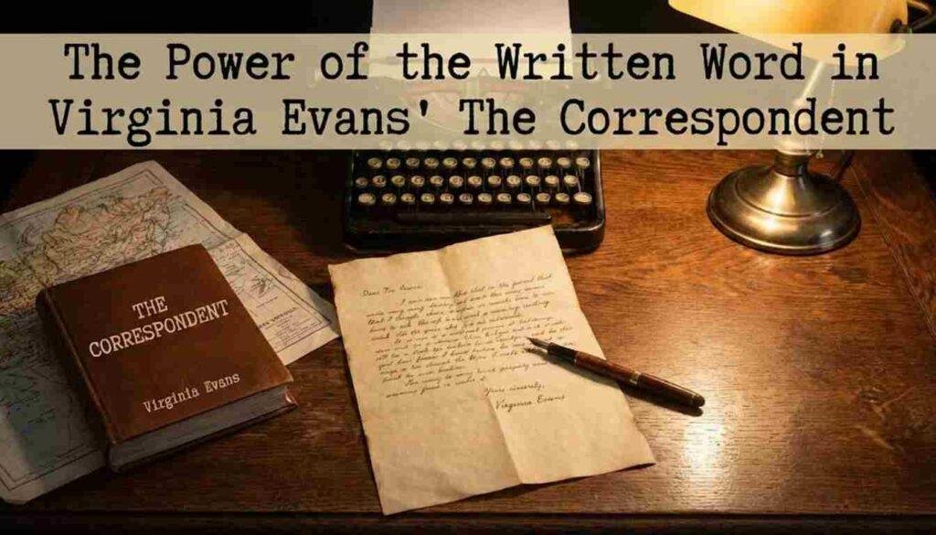 The Written Word as Architecture: Virginia Evans’ The Correspondent and the Epistolary Form Worth Saving