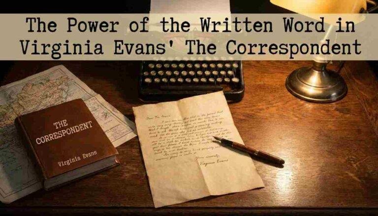 The Written Word as Architecture: Virginia Evans’ The Correspondent and the Epistolary Form Worth Saving