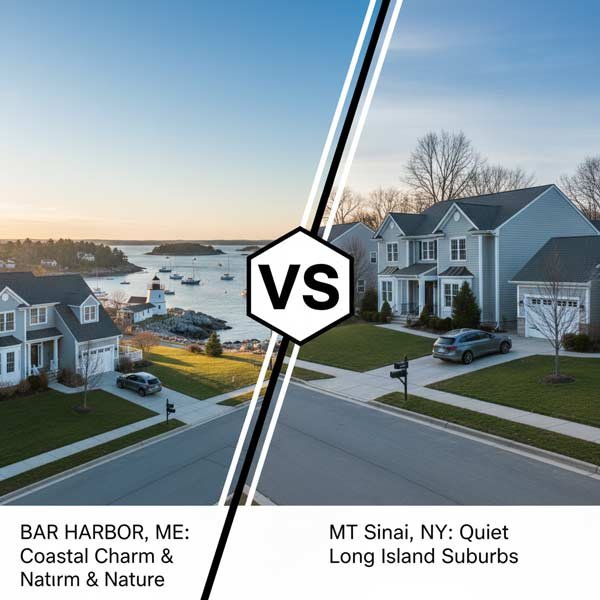 Bar Harbor Maine vs Mt. Sinai NY: When America’s Playground Meets Long Island’s Hidden Beach