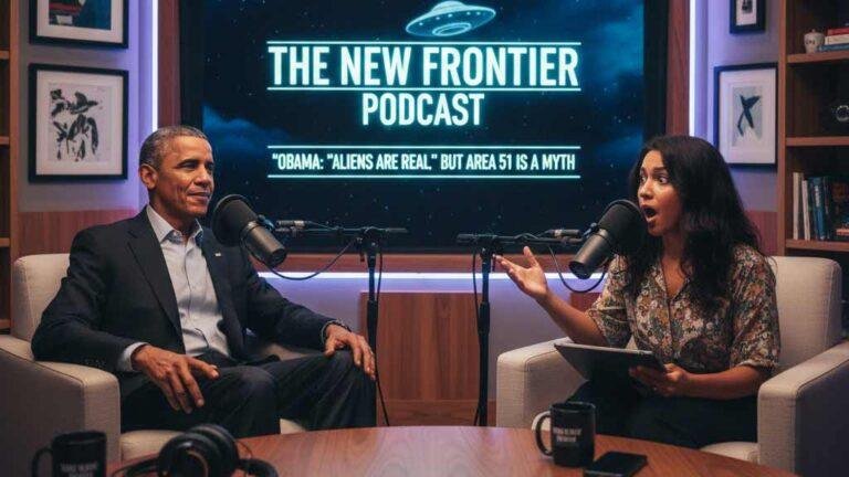 Obama Says “Aliens Are Real” But Shoots Down Area 51 Conspiracy Theories in Stunning Podcast Revelation