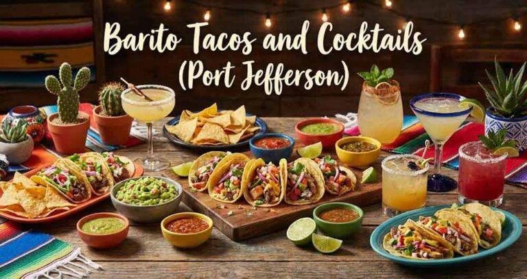 Barito Tacos & Cocktails — 201 Main Street, Port Jefferson, NY 11777