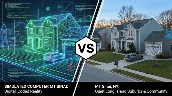 Living in a Computer Simulation of Mt. Sinai vs. the Real Mt. Sinai, NY: Can You Build Equity in the Matrix?