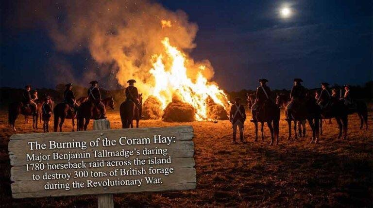 Fire Across the Island: How Benjamin Tallmadge’s 1780 Raid on Coram Shaped Long Island’s Revolutionary Soul