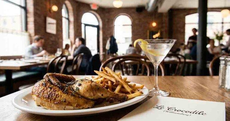 Le Crocodile — 80 Wythe Avenue, Williamsburg, Brooklyn, NY 11249