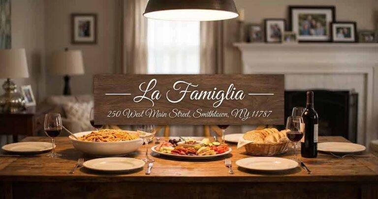 La Famiglia — 250 West Main Street, Smithtown, NY 11787