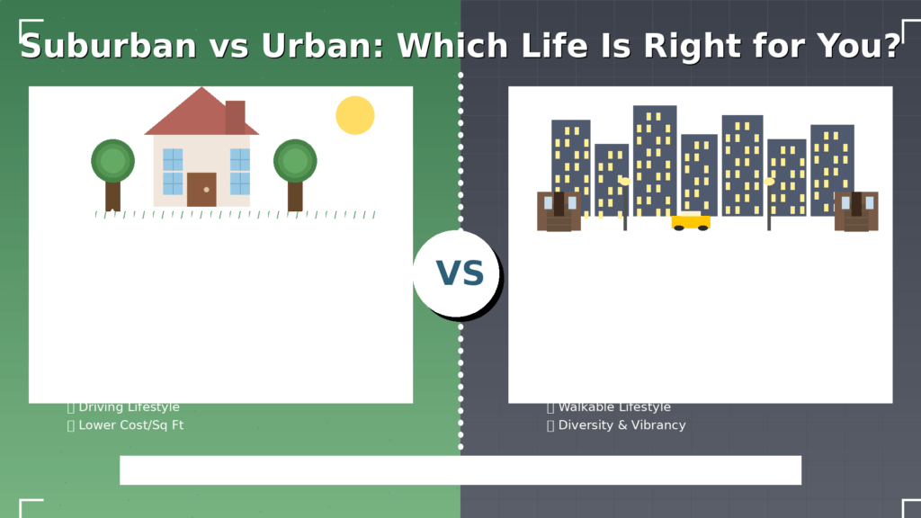 Mt. Sinai vs Brooklyn: Suburban vs Urban Living in New York