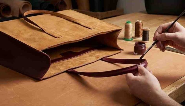 The Anatomy of a Luxury Tote: Suede Linings and Edge Paint Masterclasses