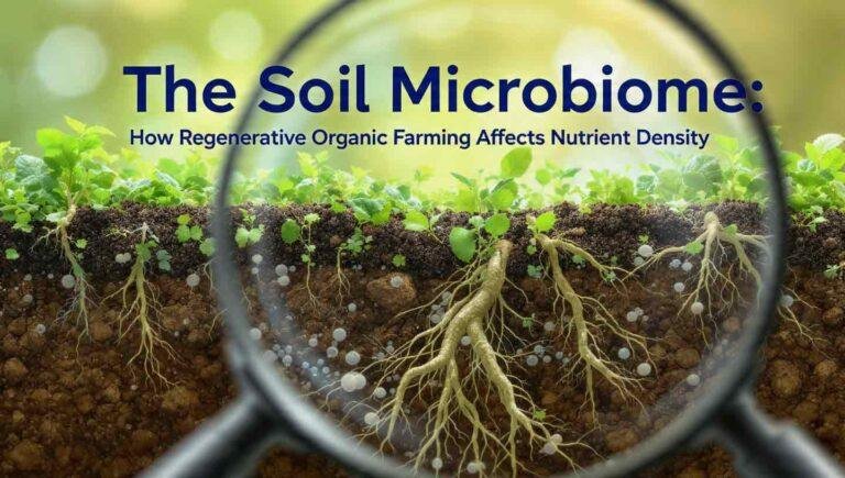 The Soil Microbiome: How Regenerative Organic Farming Affects Nutrient Density