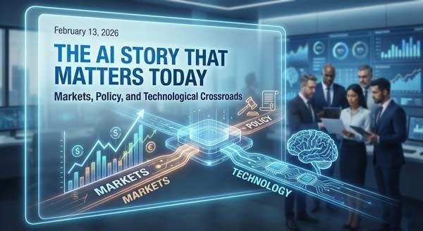 The AI Story That Matters Today — February 13, 2026: Markets, Policy, and Technological Crossroads