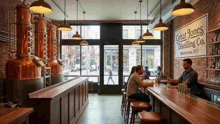 Great Jones Distilling Co. — 686 Broadway, New York, NY 10012