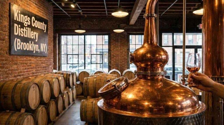 Kings County Distillery — 299 Sands Street, Building 121, Brooklyn Navy Yard, Brooklyn, NY 11201