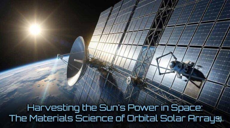Harvesting the Sun’s Power in Space: The Materials Science of Orbital Solar Arrays