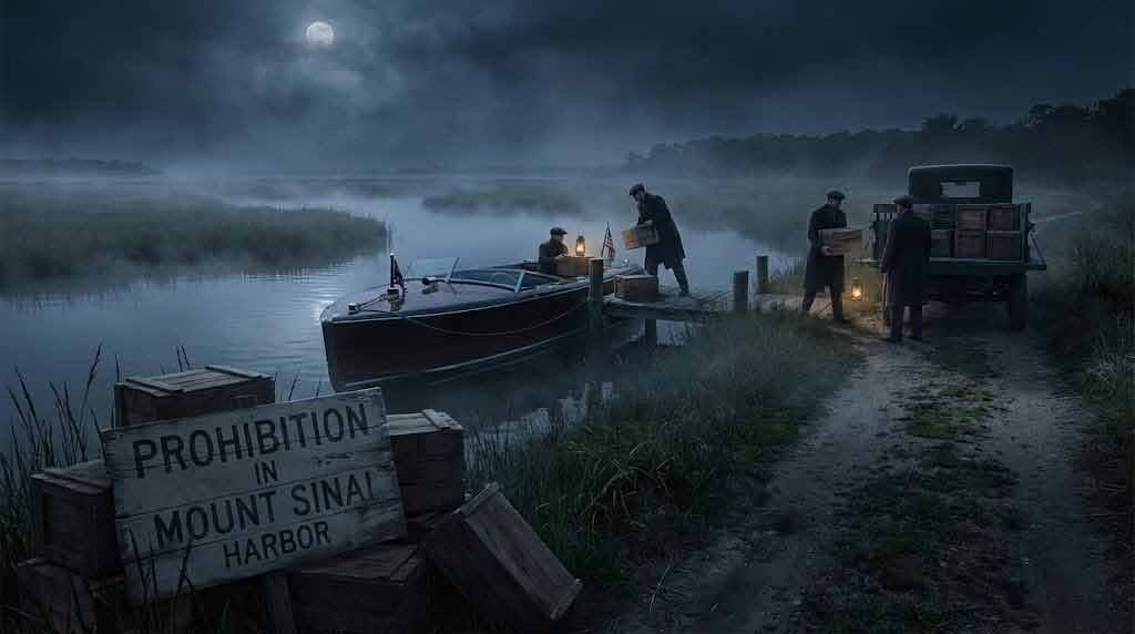 Shadows on the Sound: How Mount Sinai Harbor Became One of Long Island’s Most Secretive Rum-Running Corridors