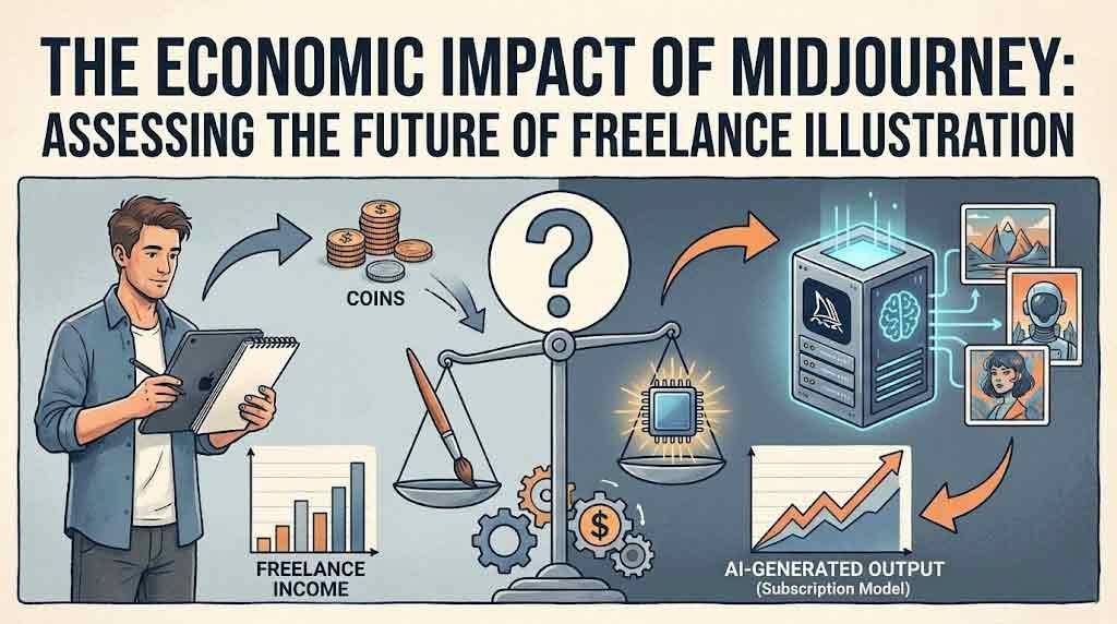 The Economic Impact of Midjourney: Assessing the Future of Freelance Illustration