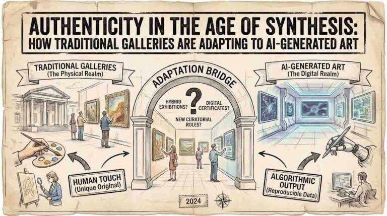 Authenticity in the Age of Synthesis: How Traditional Galleries Are Adapting to AI-Generated Art
