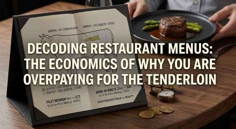 Decoding Restaurant Menus: The Economics of Why You Are Overpaying for the Tenderloin
