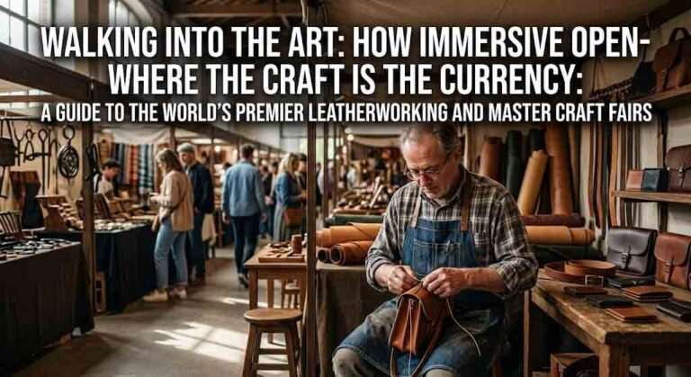 Where the Craft Is the Currency: A Guide to the World’s Premier Leatherworking and Master Craft Fairs