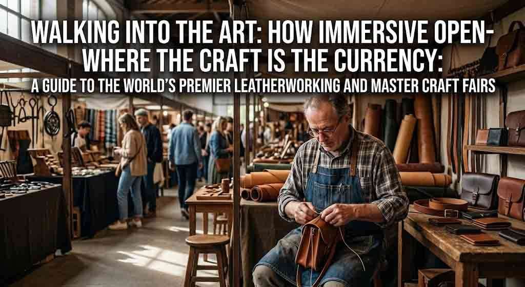 Where the Craft Is the Currency: A Guide to the World’s Premier Leatherworking and Master Craft Fairs