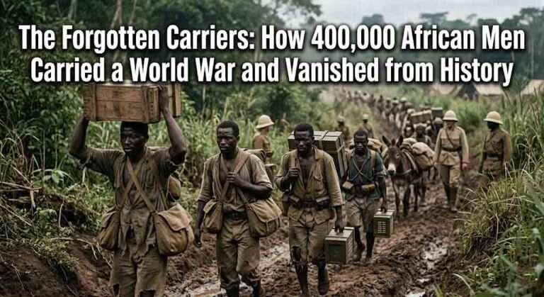 The Forgotten Carriers: How 400,000 African Men Carried a World War and Vanished from History