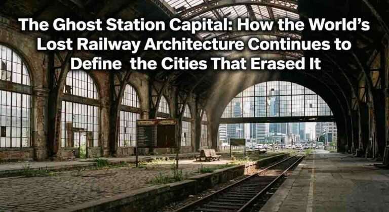 The Ghost Station Capital: How the World’s Lost Railway Architecture Continues to Define the Cities That Erased It