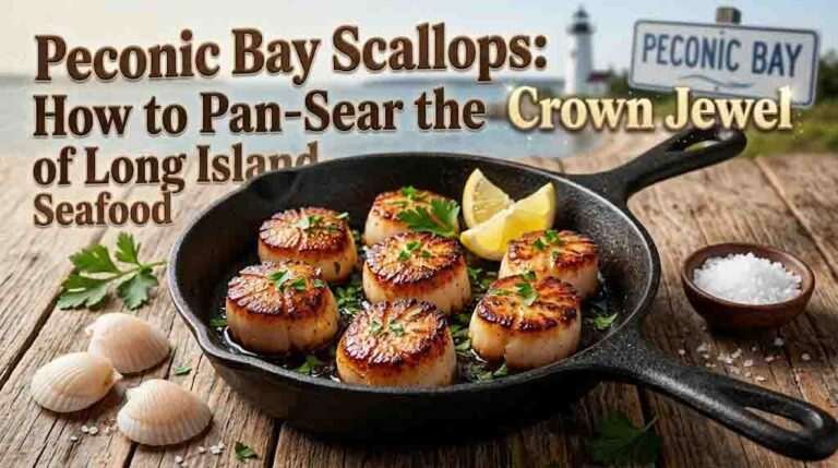 Peconic Bay Scallops: How to Pan-Sear the Crown Jewel of Long Island Seafood