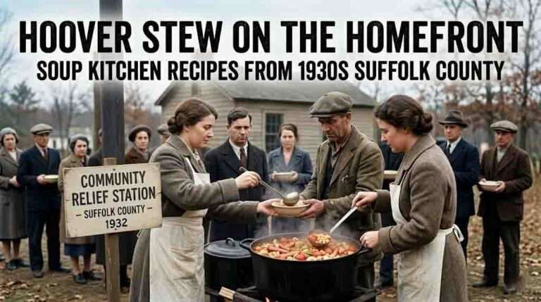 Hoover Stew on the Homefront: Soup Kitchen Recipes from 1930s Suffolk County