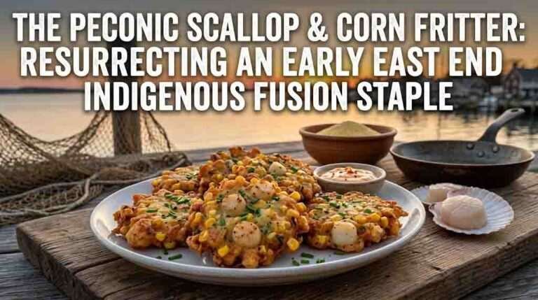 The Peconic Scallop & Corn Fritter: Resurrecting an Early East End Indigenous Fusion Staple
