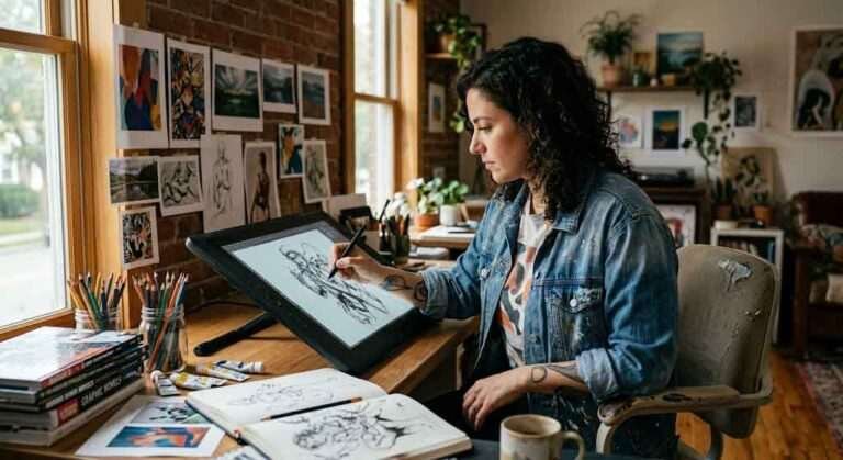 The Economic Impact of Midjourney: Assessing the Future of Freelance Illustration