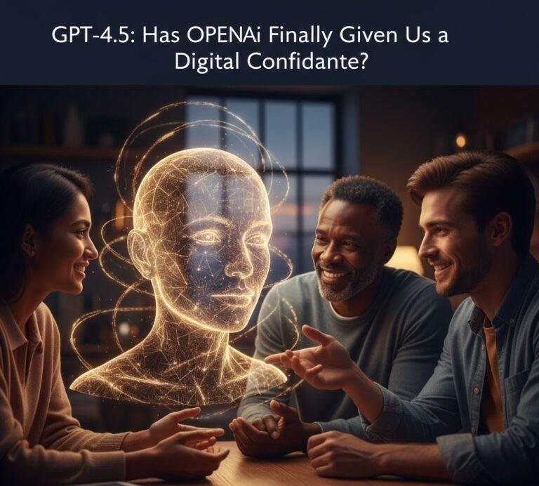 GPT-4.5: Has OpenAI Finally Given Us a Digital Confidante?