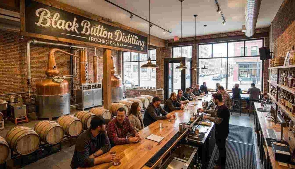 Black Button Distilling — 1344 University Avenue, Rochester, NY 14607