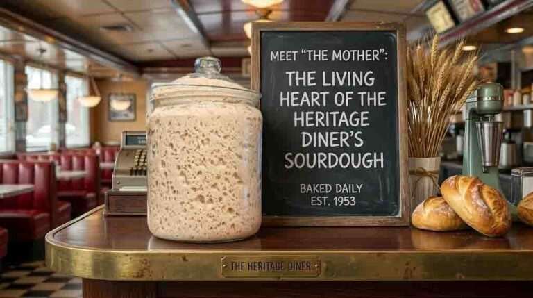 Meet “The Mother”: The Living Heart of The Heritage Diner’s Sourdough