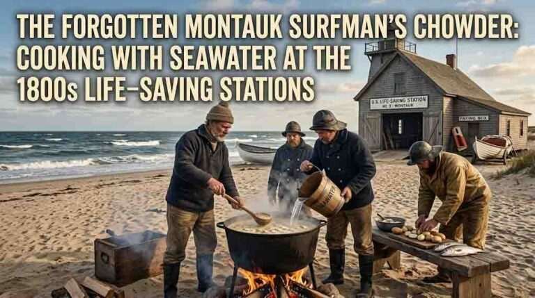 The Forgotten Montauk Surfman’s Chowder: Cooking with Seawater at the 1800s Life-Saving Stations