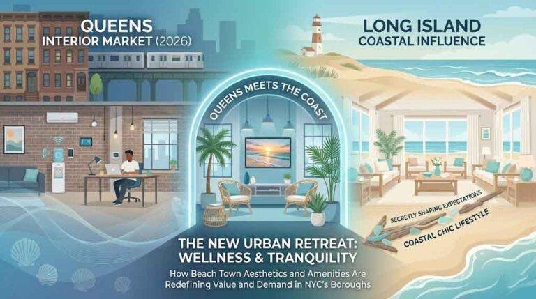 Queens Meets the Coast: How Long Island Beach Towns Are Secretly Shaping Interior Market Expectations in 2026