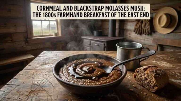 Cornmeal and Blackstrap Molasses Mush: The 1800s Farmhand Breakfast of the East End