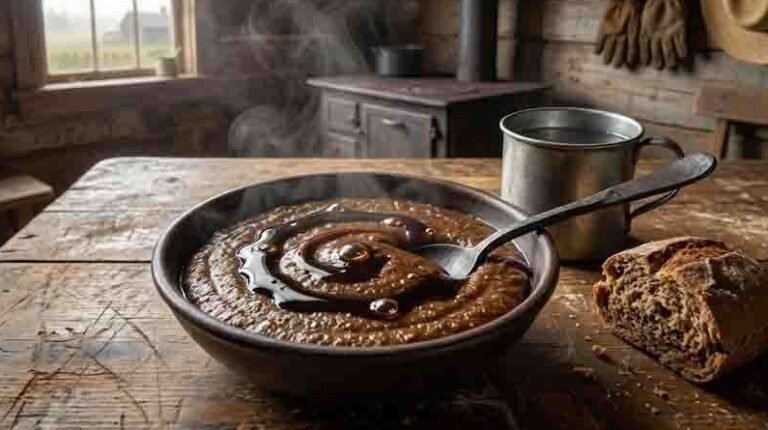 Cornmeal and Blackstrap Molasses Mush: The 1800s Farmhand Breakfast of the East End