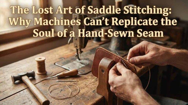 The Lost Art of Saddle Stitching: Why Machines Can’t Replicate the Soul of a Hand-Sewn Seam