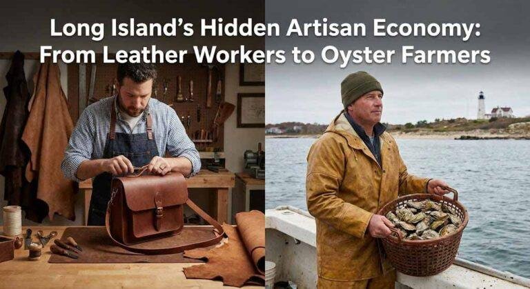 Long Island’s Hidden Artisan Economy: From Leather Workers to Oyster Farmers