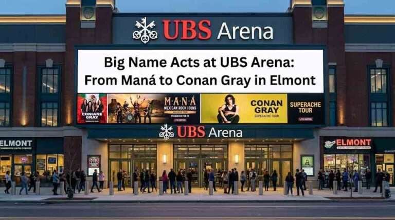 Big Name Acts at UBS Arena: From Maná to Conan Gray in Elmont